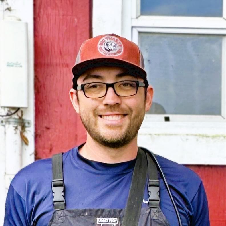 Zac Longanecker, embryo transfer technician